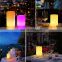 led night table lamp restaurant villa nightclub outdoor decorative modern cordless battery powered led table lamps