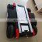Ackerman steering logistics vehicles 4 wheel robot platform delivery robot chassis with 4 express cabinets