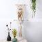 Bohemian Macrame Wall Hanging Pot Storage Basket Holder