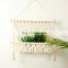 Macrame Floating Shelf, Boho Wall Hanging, Macrame Hanging Shelves for Wall