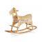 New Ideal Hot Selling Rustic Rattan Rocking Horse Toy Boho Toy Kid's Toy Vietnam Manufacturer Wholesale