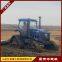 Converting agricultural tractors to track chassis on muddy ground to increase power