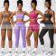 Fitness Yoga Wear High Quality New Workout Wear Sports Bra Leggings 2 Piece Suit Custom Women Clothing Yoga Set Gym Fitness Sets