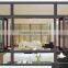 Environmental plexiglass doors and windows in aluminium