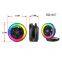 Portable Wireless Speaker with 8W Stereo Sound, Foldable Fan Design Portable Speaker for Party Beach Camping