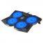 Desk Gaming Notebook Laptop Cooler Holder Laptop Cooling Pad Game Silent Cooling Pad with 4 Fans