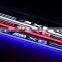 Hottest selling Car led flash moving sill plate light for X6 E71auto door step sill plate light
