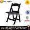 Garden Used Black Resin Chair Folding Wholesale HM-PF8