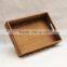 Antique wooden serving trays
