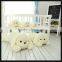 cute pet toys stuffed toy white dog