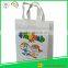 Eco Friendly Non Woven Bags Wholesale Custom Printed Non-Woven Shopper Tote Bags Promotional Non-Woven Shopping Tote Bags