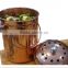 1 gallon Copper Countertop Compost Bin Crock Container for Indoor Kitchen Use - Copper Coated Stainless Steel 1 Gallon - BONUS I                        
                                                Quality Choice