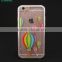 Crystal Glitter Unique Custom Printing Flexible TPU Clear Cover Case For iPhone 6/S                        
                                                Quality Choice