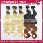 6A top quality wholesale hair extension virgin human brazilian ombre body wave in stock