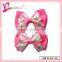 Beautiful hair accessories wholesale mini bow tie hair clip,grosgrain ribbon hair bows jewelry