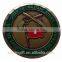 2015 newest die casting gold silver plated 3D engrave enemal coins
