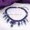 Dubai tassel design gold plated charm necklace for women