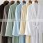 Beautiful color in cotton terry velour bath robe for women
