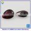 wholesale high quality synthetic pear cut dark red ruby corundum gemstones