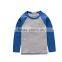 2016 hot selling kid clothing ,boys long sleeve blank t-shirt