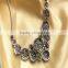 2016 Exaggeration Vintage metal Chokers Necklaces Luxury statement necklace chain Bohemian Punk Charm Pendant