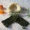 fashion dyed 100% real rex rabbit scarf in gradient color