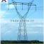 Electric transmission line steel tower