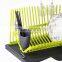 PP+S/S 44*32.5*6 Kitchen utensil dish rack/dish drying rack/plastic dish rack