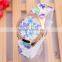 Hogift Factory 2015 New Design Silicone Flower watch