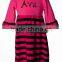 The newest 2015 ruffle girls dress long sleeve christmas dress Lovely children ruffle dress for little girls