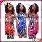 Latest Design Woman Plus Size Summer Short Sleeve Traditional African Dashiki Print Dress                        
                                                Quality Choice