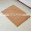 Short pile Chenille door mat with anti-slip