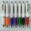hottest best quality silver promotional pen ,branded ball point pe, plastic ball pen