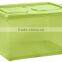 45/90 liter bright clear color box with solid color lid not fabric