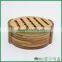 7pcs retro kitchen table wood bamboo coaster drinking tea cup coffee mug mat