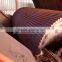 Wearing resistant alumina ceramic tiles lined pulley lagging