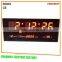 led digital clock for hotel with date, temperature and alarm