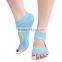 Wholesale Yoga Pilates Sports Sock for Adults Grip Slipper Socks With Rubber Sole Sport Sock