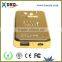 Wholesale 6000MAH portable gold bar power bank