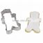 Hot Sale BPA Free Stainless Steel Bear Shaped Cookie Cutter