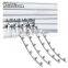 Metal Chrome clothing hooks bead hook metal board hanging hooks