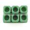 6-Cup Ice Cubes Glass Square Silicone Mold Cool Shooters Tray Dessert Jelly Cups
