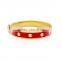 wholesale alibaba fashion jewelry lines design primary color copper magnetic bracelet personalized copper bracelet