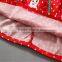 The newest 2015 two-pieces ruffle girls dress long sleeve christmas dress Lovely children dress
