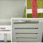 modern plastic movable storage rack/cube storage shelf
