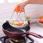 One-Handed Kitchen Folding Anti-Scald Hot Dish Plate Bowl Stainless Steel Clamp Holder SV025374