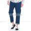 Top soft dark blue washed denim jean for men