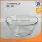 Wide Mouth Kitchenware Clear Glass Food Bowl Dinnerware