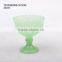 new jade-like glass ice cream cup