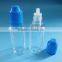 new deaign 20ml PET dropper bottle with child proof lid, plastic clear e-liquid bottle